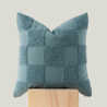 Blue Triple Curves Stitch Pillow Case main image 1